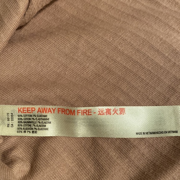 Free People Intimately Billie Layering long sleeve split neck Henley pink - Picture 10 of 16